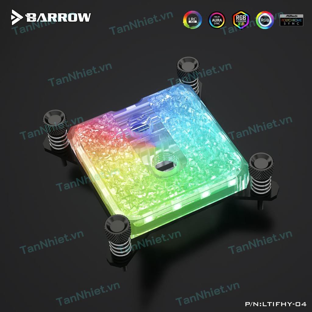 Block cpu Barrow LTIFH-04 - đế tản cpu Dùng cho tản nhiệt nước custom - Bảo hành 6 tháng 1 đổi 1