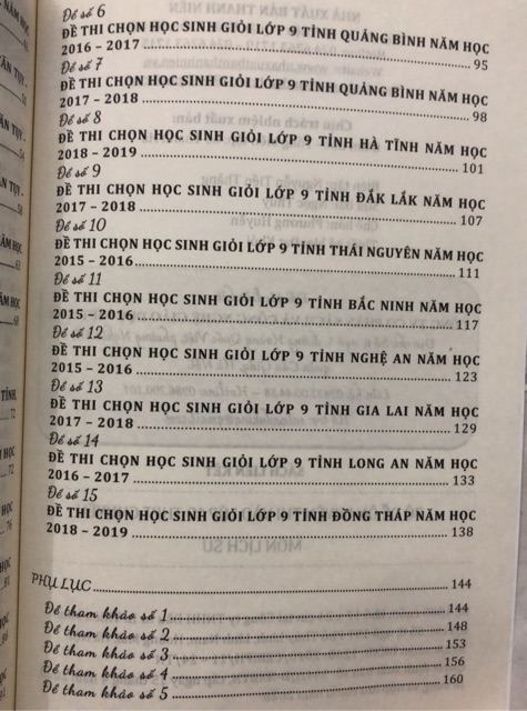 Sách - Bộ đề ôn luyện thi vào lớp 10 THPT chuyên Môn Lịch Sử