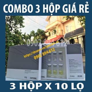Cấy chỉ tơ tằm Chitossil 10 lọ Hàn Quốc