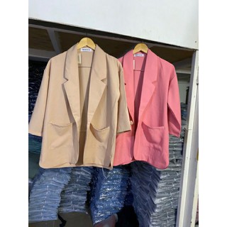 Áo khoác blazer nữ tay lỡ