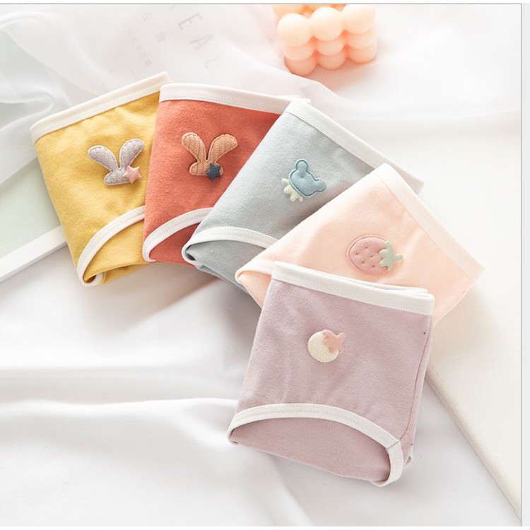 [HOT TREND] SET 5 quần lót nữ sắc màu dễ thương mới nhất 2021 [S5SM]