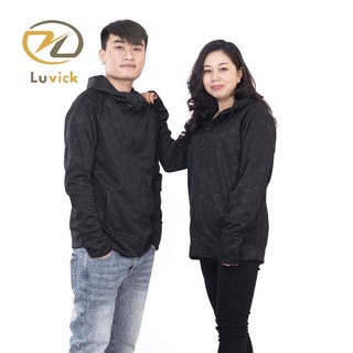 Áo chống nắng nam nữ dập vân chất umi hãng thời trang luvick chất umi co giãn mền mát