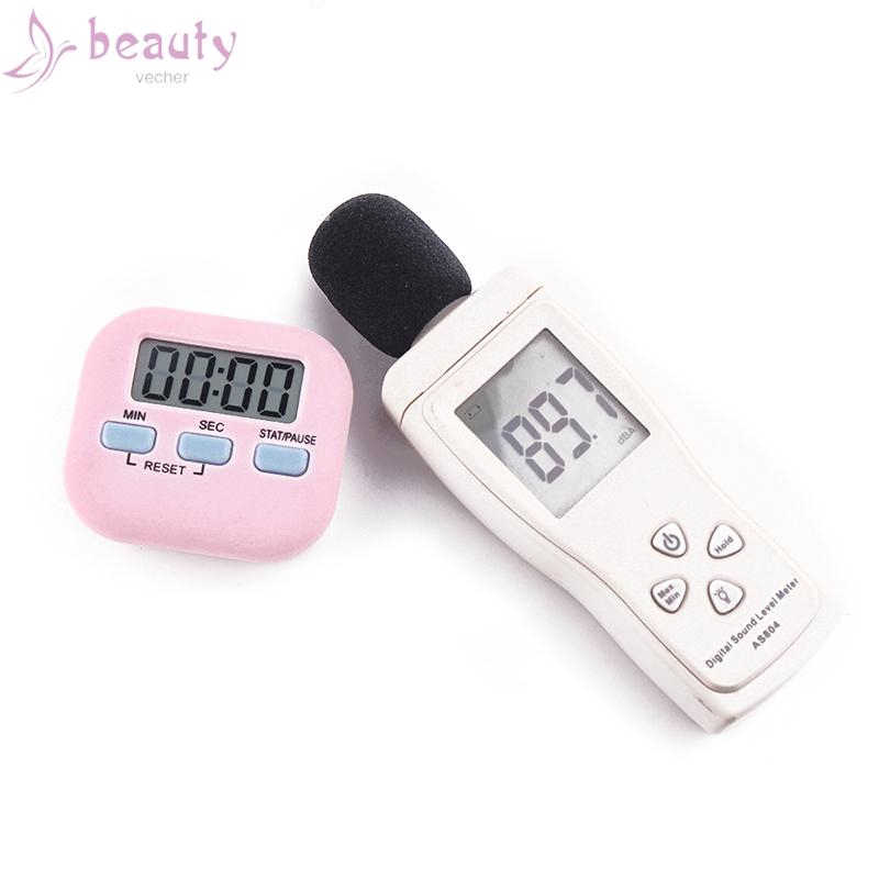 [Hàng mới về] Đồng hồ hẹn giờ thí nghiệm kỹ thuật số LCD 6.4*5.6*1.5cm bằng nhựa cao cấp