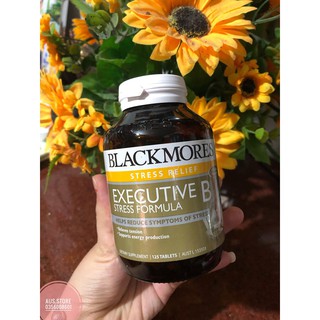 Viên uống hỗ trợ giảm stress Blackmores Executive B Stress Formula 125 viên của Úc