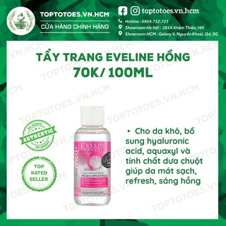 [Date SALE] Nước tẩy trang minisize Eveline Facemed+ Micellar 3 in 1 tẩy sạch cho mặt-mắt-môi, giữ ẩm cho da