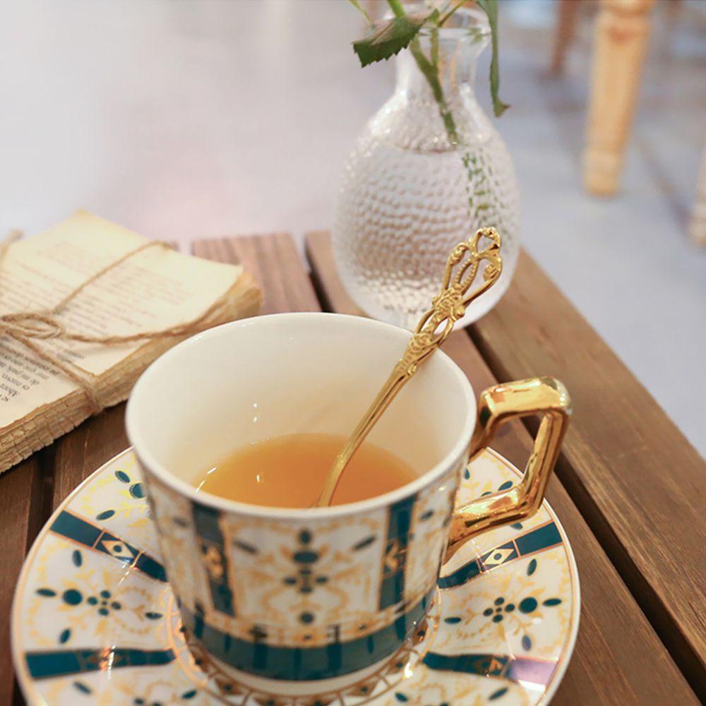 Muỗng Cà Phê Bằng Thép Không Gỉ Phong Cách Châu Âu