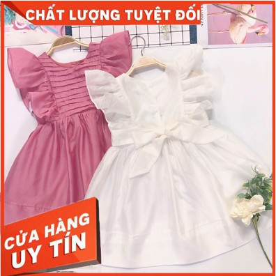 [BAO ĐỔI TRẢ] Váy tơ 6 màu June, bé gái [FREESHIP] vải tơ xịn sò, 6 màu cực phẩm, form xinh xắn