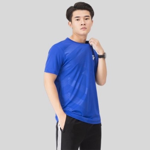 Áo thể thao nam chất thun lạnh co giãn 4 chiều hàng chuẩn VNXK. Áo thun thể thao nam ép vân _KVINDstore08