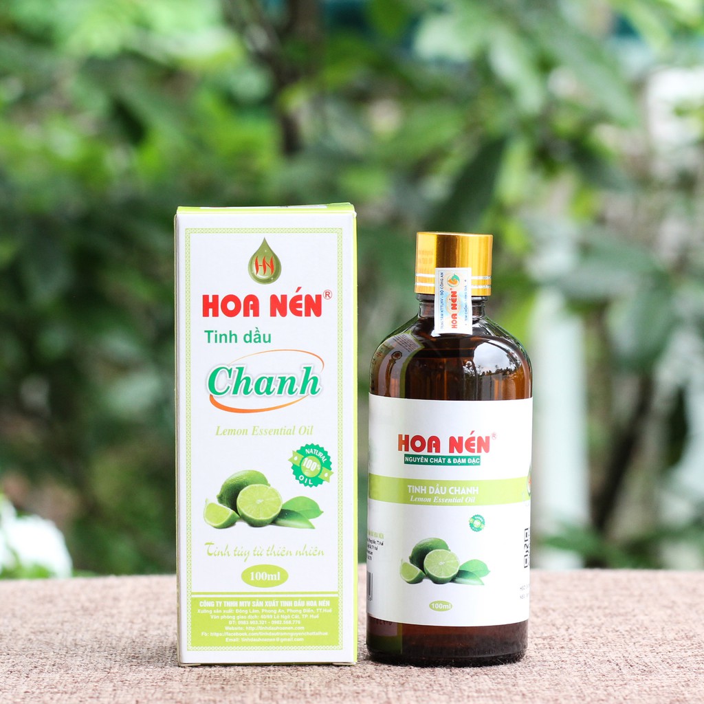 Tinh dầu CHANH Hoa Nén - LIME ESSENTIAL OIL - Chính hãng