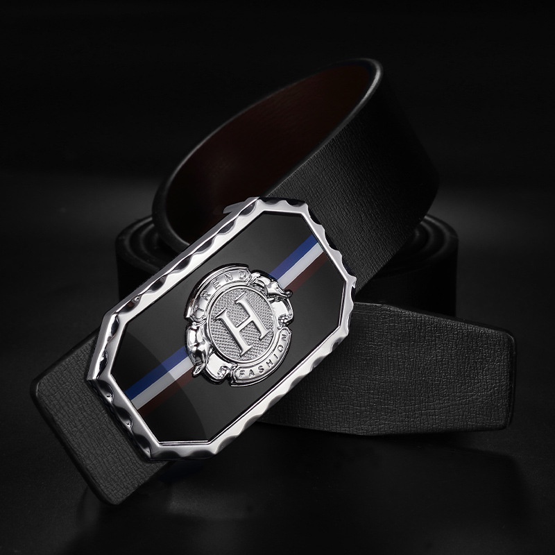 Thắt Lưng Nam Da Bò Cao Cấp Emrenew Polo 2 Lớp Full Hộp Đựng Mặt Khóa Hợp Kim