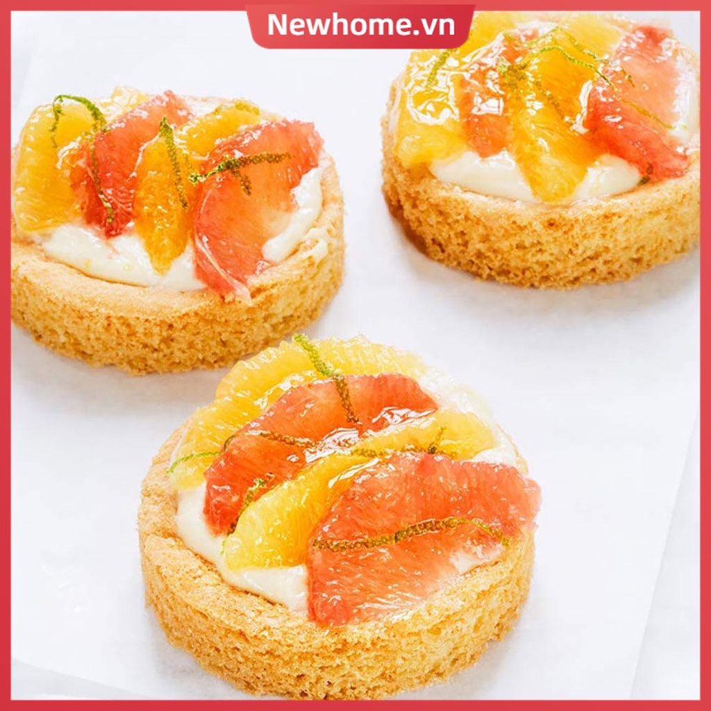 2 Khuôn Nướng Bánh 6 Ngăn Bằng silicone Chống Dính Kích Thước Lớn Có Thể Tái Sử Dụng Cho Nhà Bếp shoptkc1954