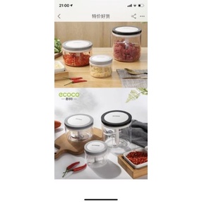 Máy xay cầm tay ECOCO cao cấp không cần điện siêu sắc QH's