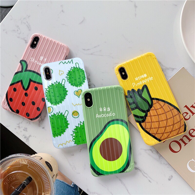 Ốp lưng iphone HOA QUẢ XINH 6/6s/6plus/6s plus/7/8/7plus/8plus/x/xs/xs max/11/11pro max - vincase