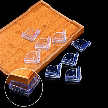 Bịt cạnh bàn silicon góc vuông an toàn cho bé  kèm miếng dính