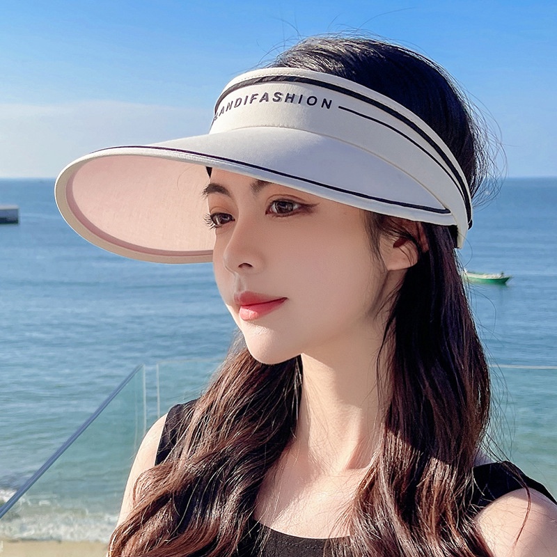 Mũ rộng vành nữ đi biển thời trang HALA nón nữ nữa đầu chống nắng tia AV phong cách trẻ trung năng động