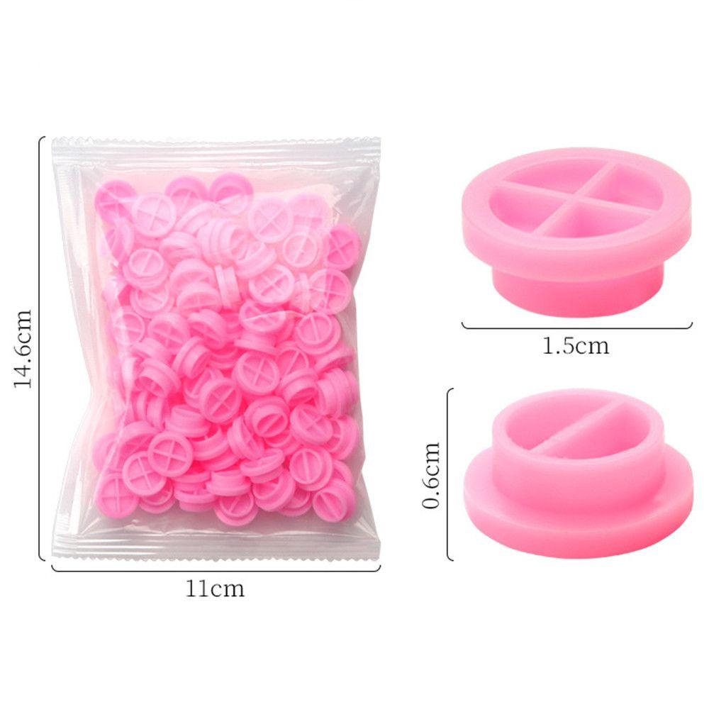 Set 100 Cốc Đựng Keo Dán Mi Giả Bền Tiện Lợi