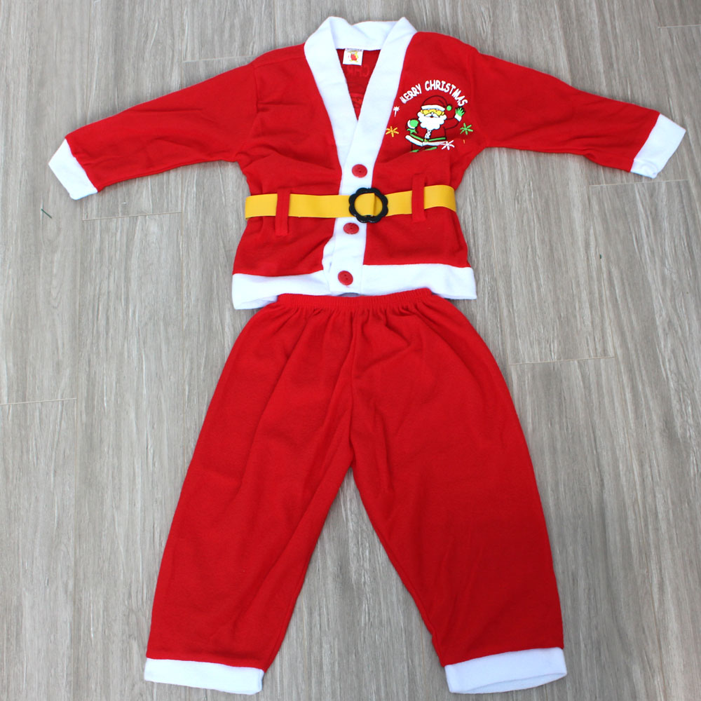 Bộ đồ ông già noel bé trai và bé gái đều mặc được xinh xắn trong mùa giáng sinh