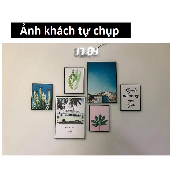 Tranh Treo Tường canvas, Tranh treo Phòng ngủ,phòng khách,cầu thang đẹp ⚡FREE SHIP⚡Bộ hoa lá,giá rẻ