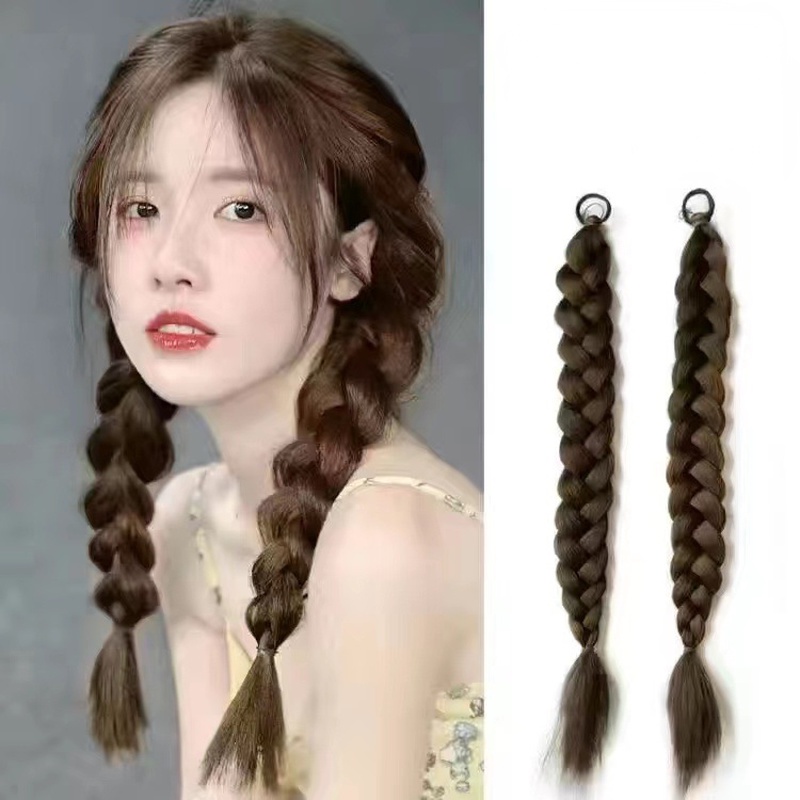 Bím Tóc Giả Thắt Bím Kanekalon Thời Trang Cho Nữ