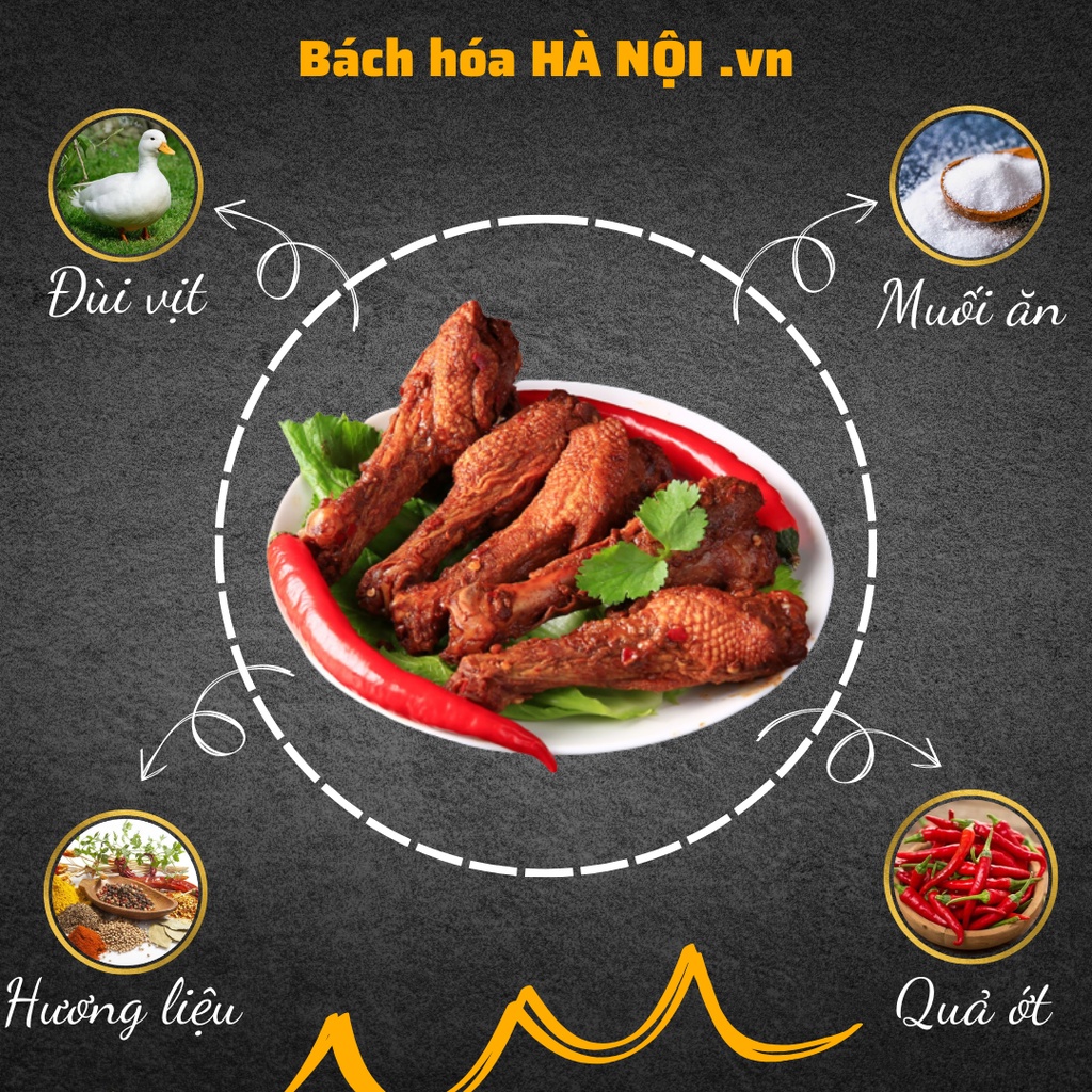 Đùi Vịt Đỏ Cay DaCheng Ăn Liền 32g - Ăn Vặt Ngon - Bách hóa HÀ NỘI