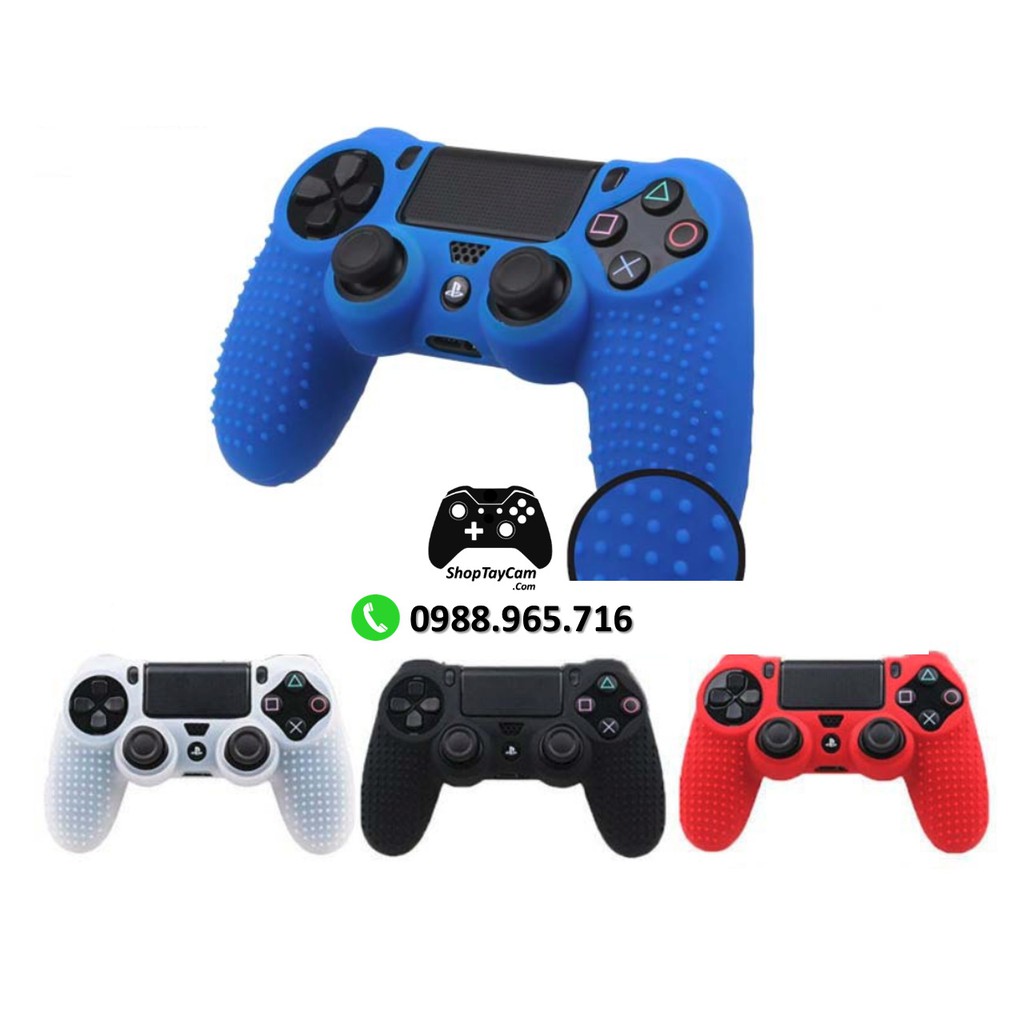 Bao Silicon Tay cầm Chơi Game Sony Dualshock 4 PS4 + Bọc Cần Tối Ưu Chất Lượng CỰC ĐẸP | TOP BÁN CHẠY