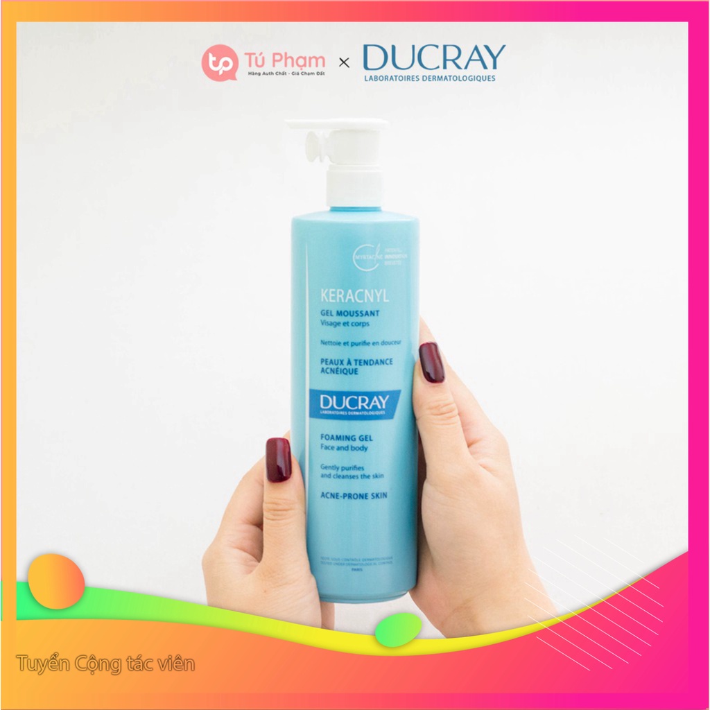 SALE SALE Sữa Rửa Mặt Ducray Keracnyl Gel Moussant SALE SALE