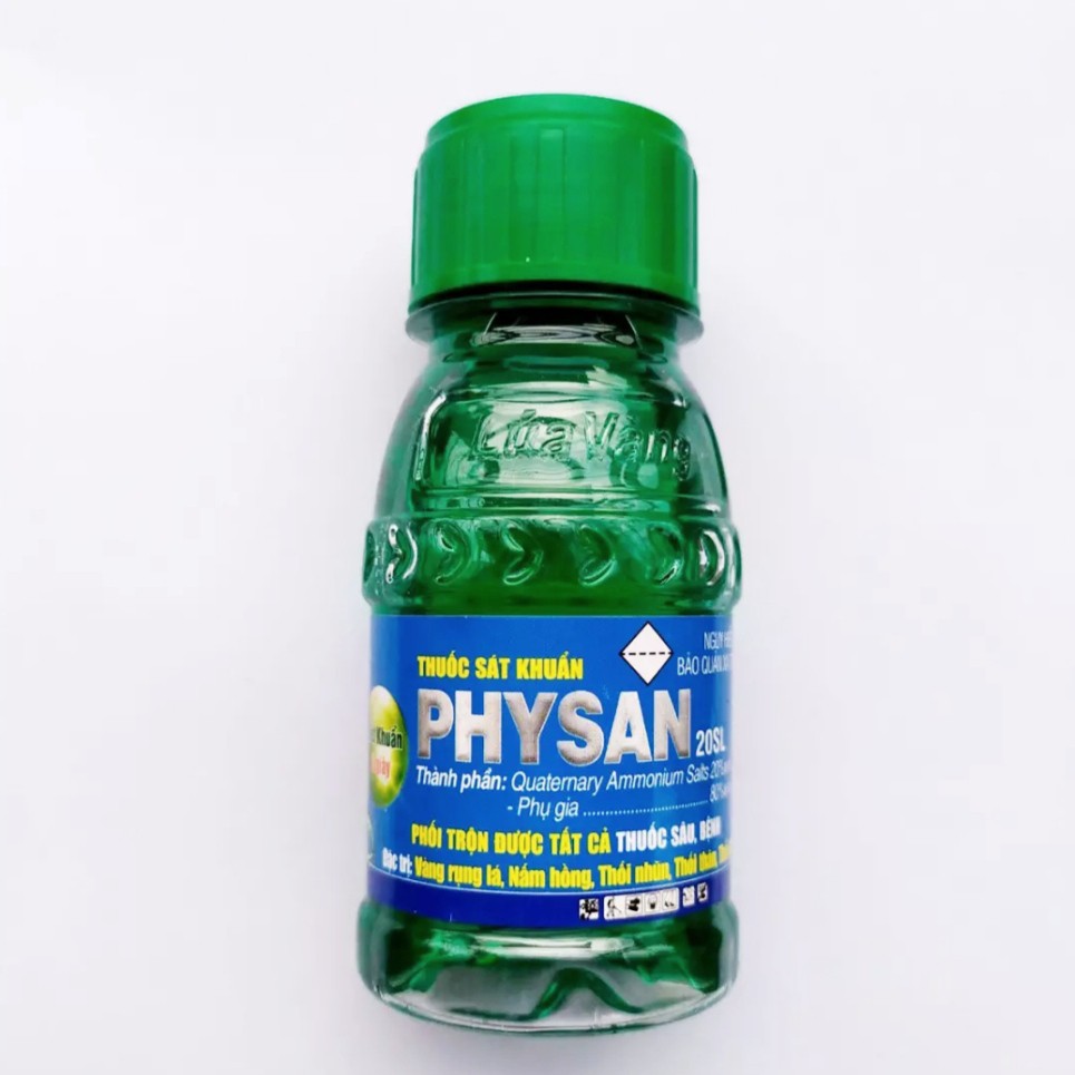 Physan 20 SL chai 100ml Dung dịch sát khuẩn trừ nấm bệnh cây trồng