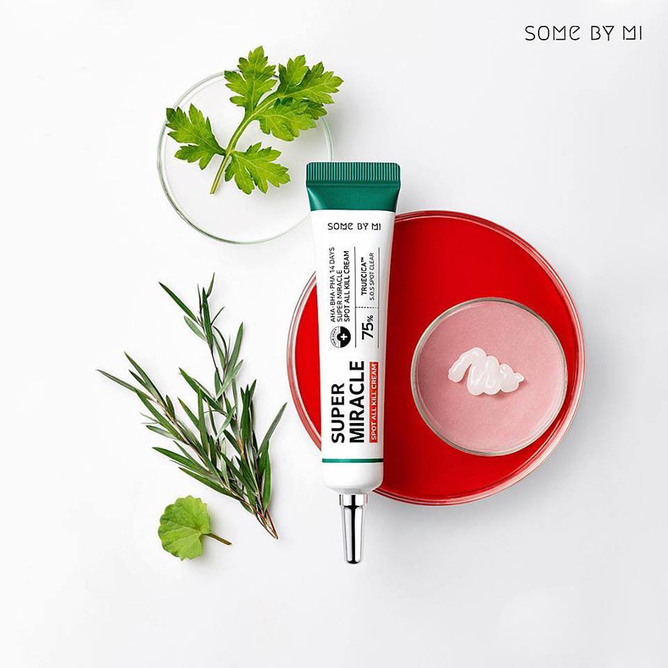 Kem Dưỡng Giảm Mụn SOME BY MI Super Miracle Spot All Kill Cream 30ml