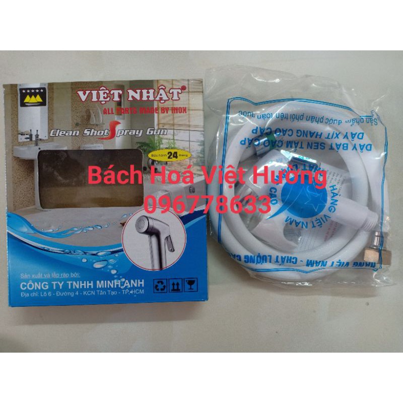 Bộ vòi xịt vệ sinh nhựa cao cấp. vòi xịt toilet(bồn cầu)