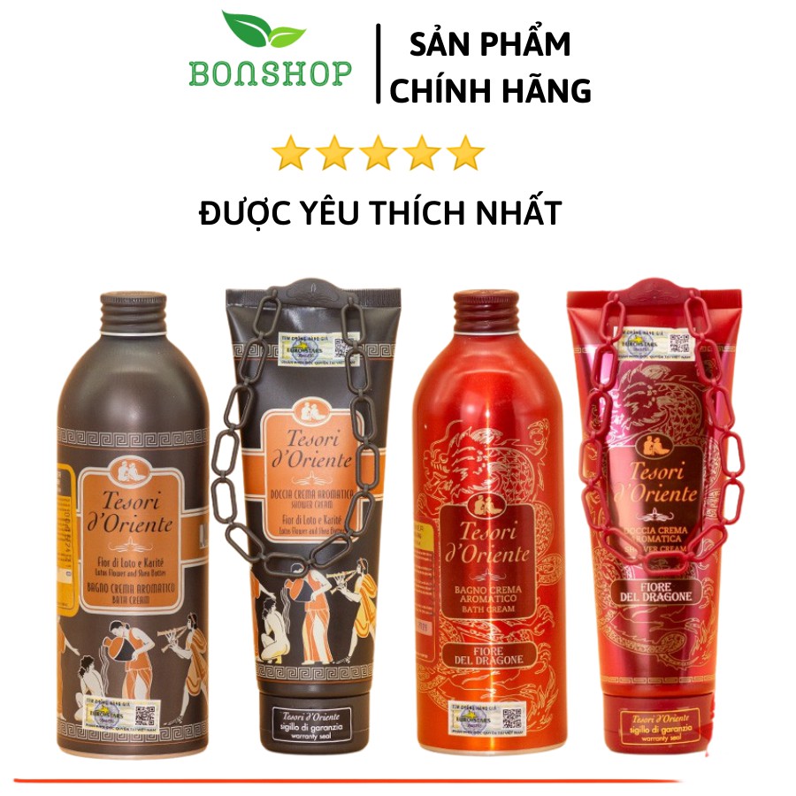 Sữa Tắm Nước Hoa Tesori Hương Hoa Sen Dây Xích 250ml Cao Cấp Được Yêu Thích Số 1 Hiện Nay