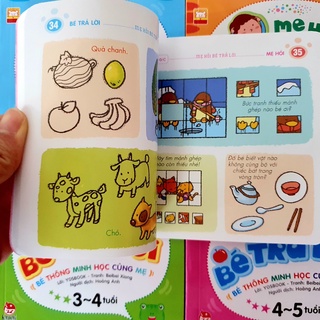 Sách - Combo Mẹ Hỏi Bé Trả Lời (4 Cuốn)