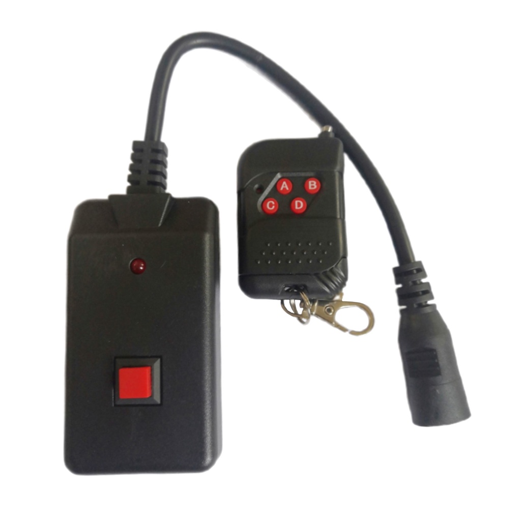 Bộ Điều Khiển Khói Không Dây XLR 400w 900w 1500w Khoảng Cách 30m RC