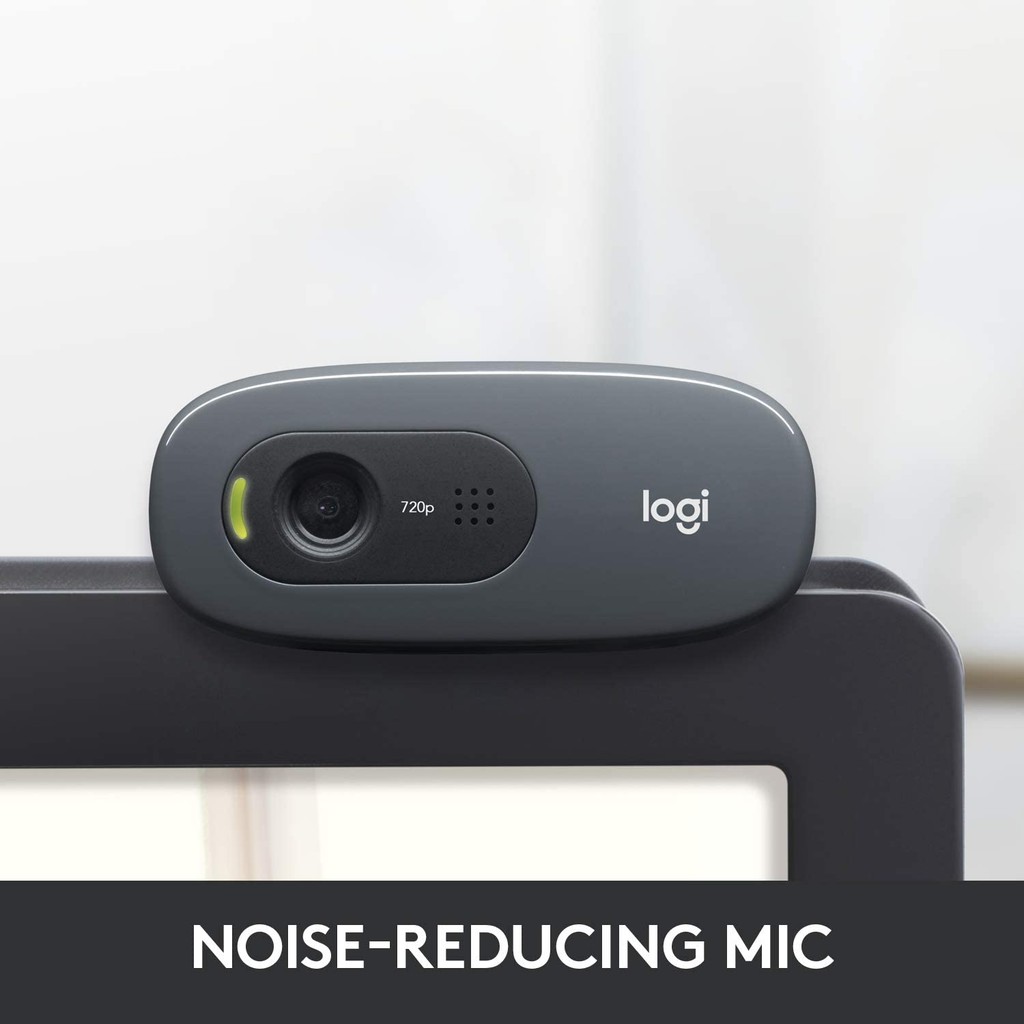 Webcam Logitech C270 HD 720P - Hàng Chính Hãng