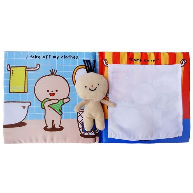 Sách Vải Kỹ Năng It's Bath Time Của JJOVCE SV35