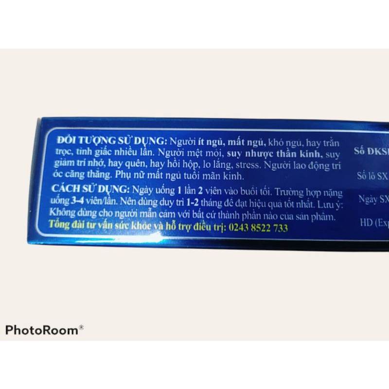 Ngủ ngon G&amp;P giúp tạo giấc ngủ sâu, giấc ngủ tự nhiên