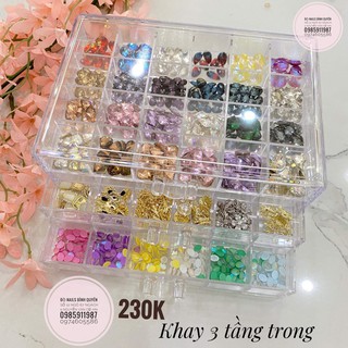 khay 3-5tầng - đồ nails nhật quyên