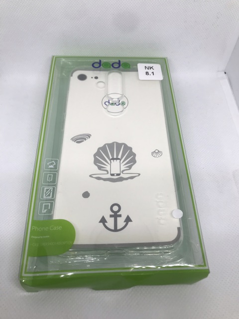 Ốp lưng Nokia 8.1 ( x7 ) dẻo đen, dẻo trong cao cấp