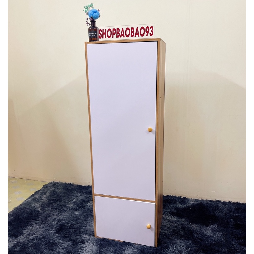 Tủ Gỗ Đa Năng Tủ Đựng Quần Áo Chất Liệu MDF Phong Cách Hiện Đại - TU2