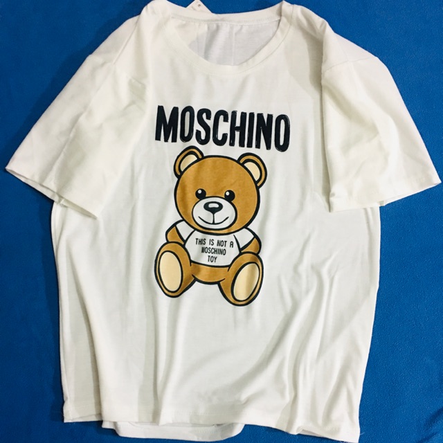 Áo Phông Freesize 45-60kg Hình Gấu Moschino