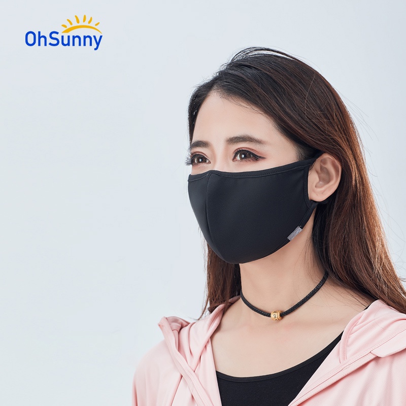 Khẩu trang OhSunny chống bụi thiết kế thoáng khí thời trang UPF50+