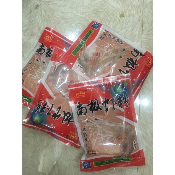 Bột tôm Nam Cực câu cá 60g