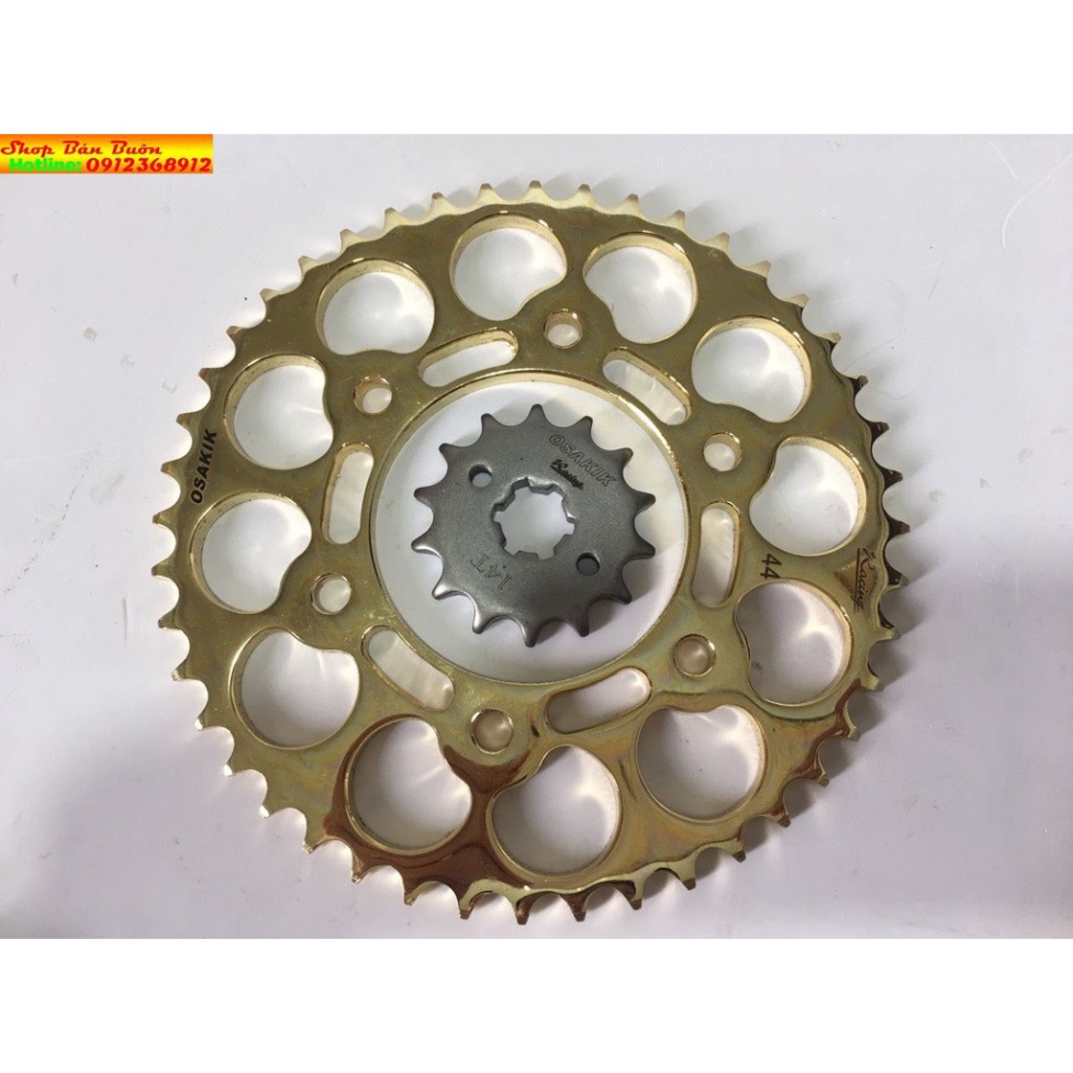 NHÔNG XÍCH OSAKIK CHO EXCITER150CC-428H  SIÊU ĐẸP