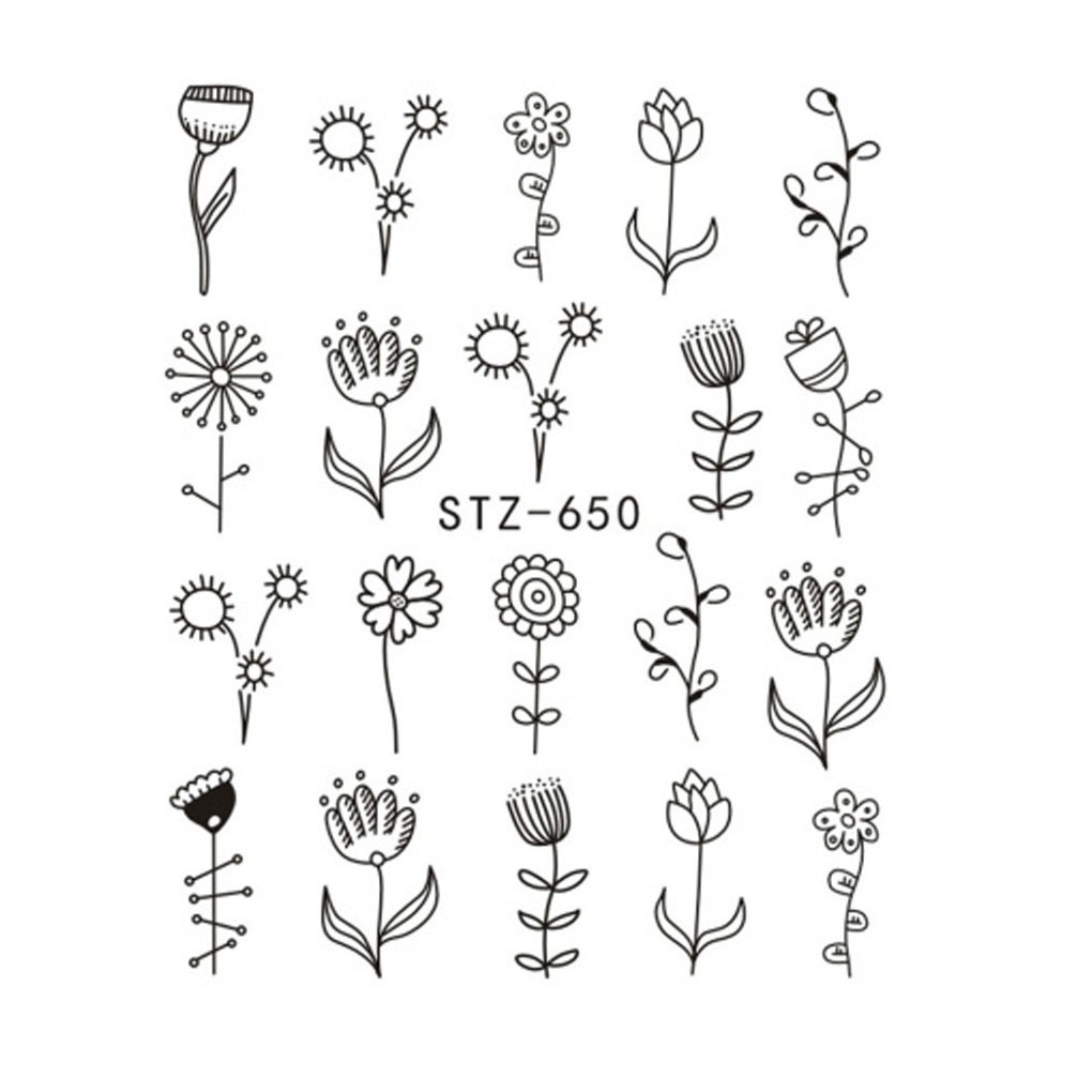 Miếng Dán Trang Trí Móng Tay 3d Hình Động Vật Dễ Thương