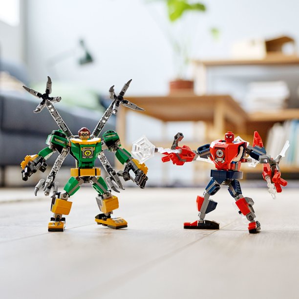 Lego Super Heroes 76198 - Spider-Man & Doctor Octopus Mech Battle - Bộ xếp hình Lego Trận chiến giữa Spider-Man & Doctor