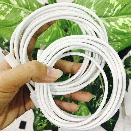 CÁP SẠC GRIFFIN CỔNG MICRO-USB, IPHONE DÀI 3m (DÂY TRẮNG)