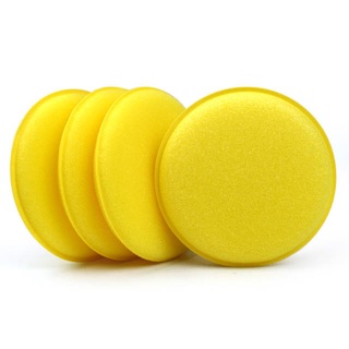 Combo 4 mút bọt biển tròn chuyên dụng đánh bóng xe hơi, oto, xe máy, đồ nội thất
