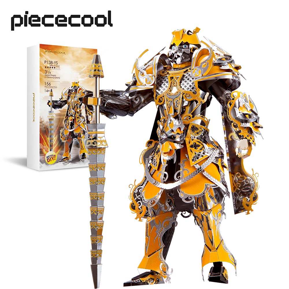 Set đồ chơi lắp ráp PIECECOOL DIY mô hình 3D bằng kim loại làm quà tặng sinh nhật Giáng Sinh cho người lớn và trẻ em