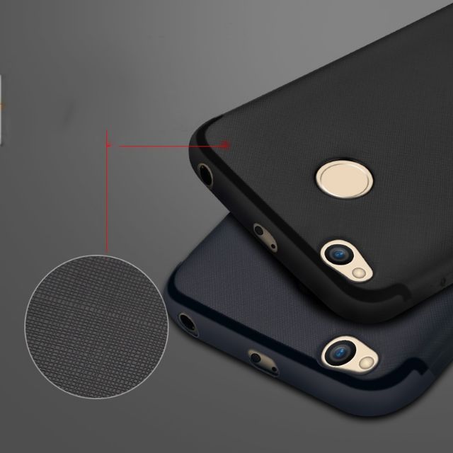 Xiaomi Redmi 4x ốp lưng dẻo vân caro ( chống mồ hôi vân tay )