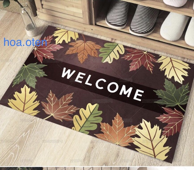 [Mẫu Mới] Thảm Lau Chân 3D Ghome Siêu Đẹp 60x40cm