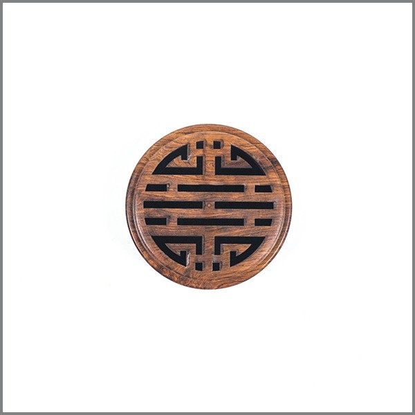 Hộp đốt nhang trầm hương khoanh thư giãn chất liệu gỗ hương tự nhiên nhỏ gọn đẹp tiện dụng